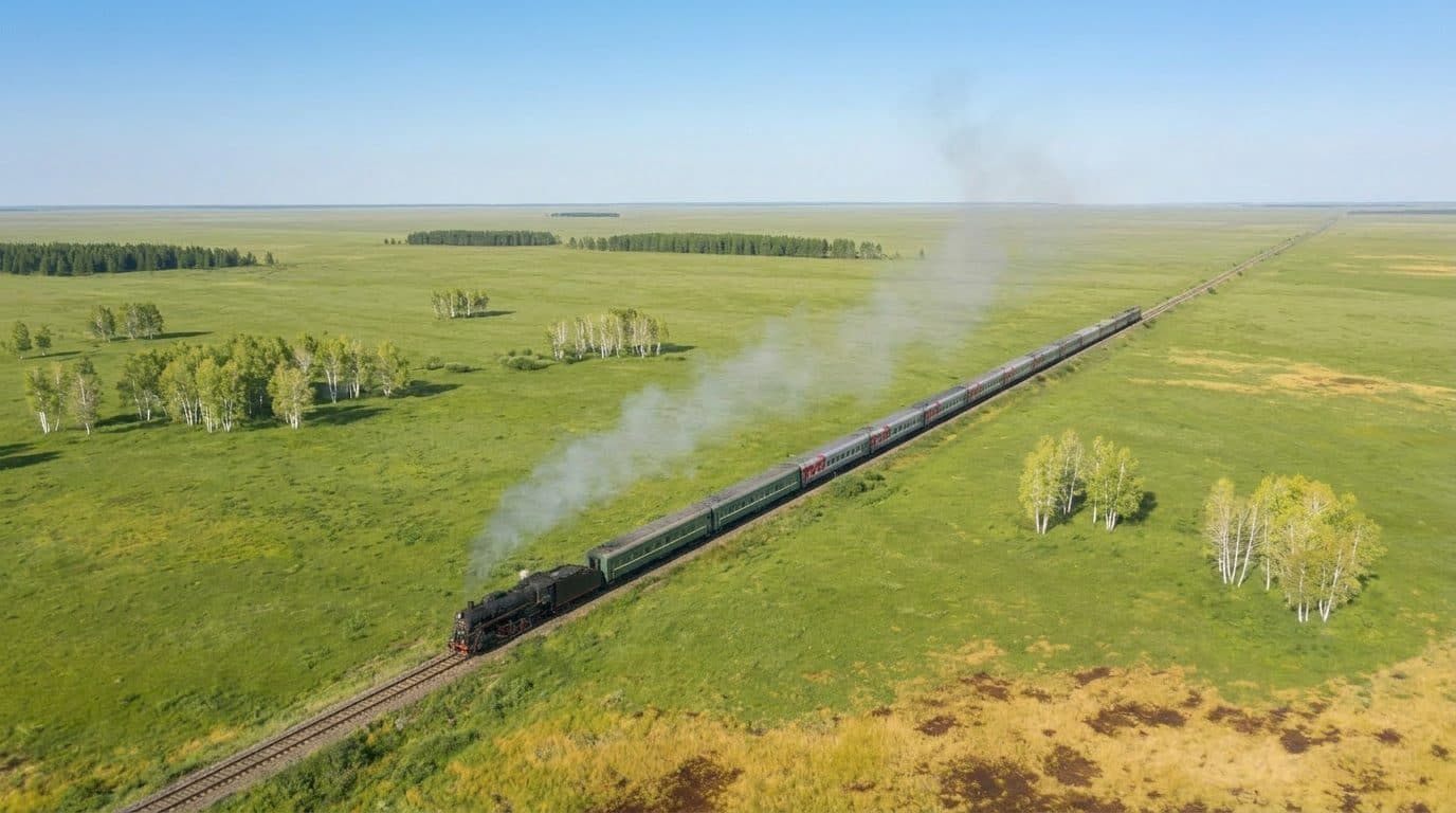 Trans-Siberian Railway route