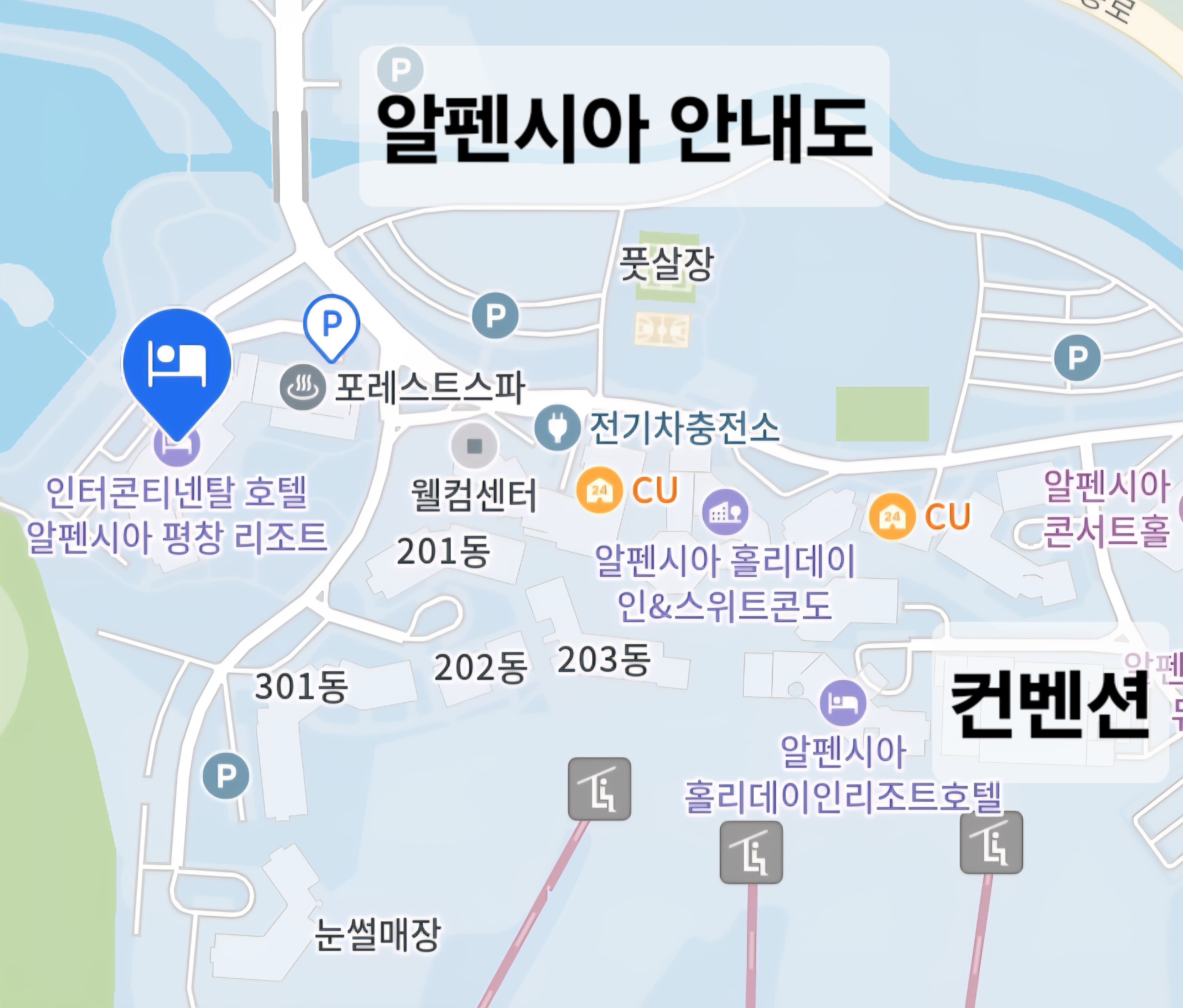 Alpensia Resort Detailed View